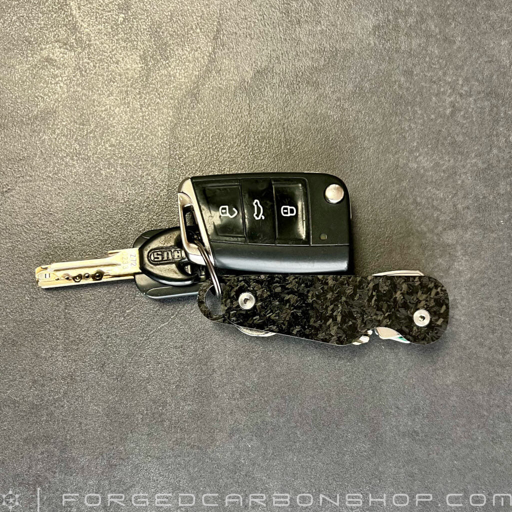 Forged Carbon Key Case after 1024