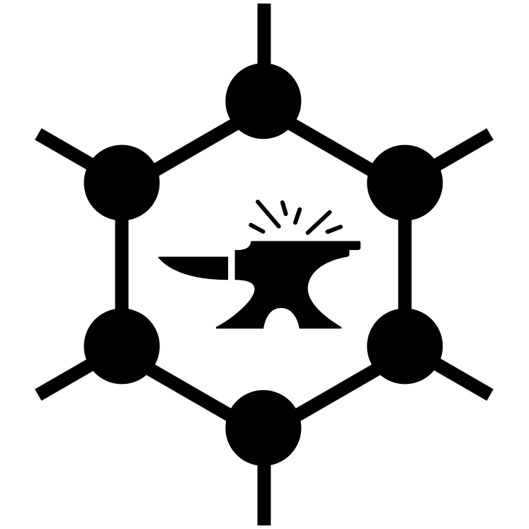 Forged Carbon Shop back Logo transparent background