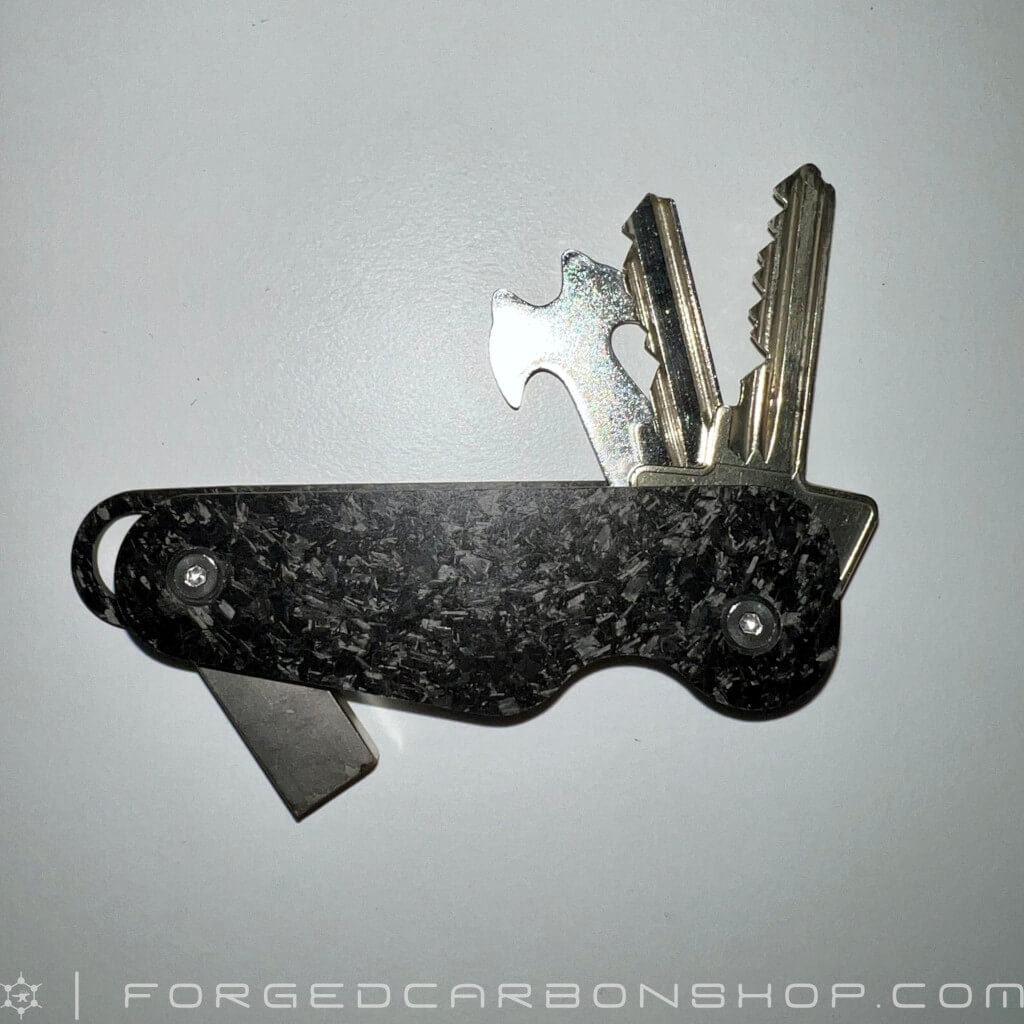 Forged Carbon KeyCase matt Schlüssel