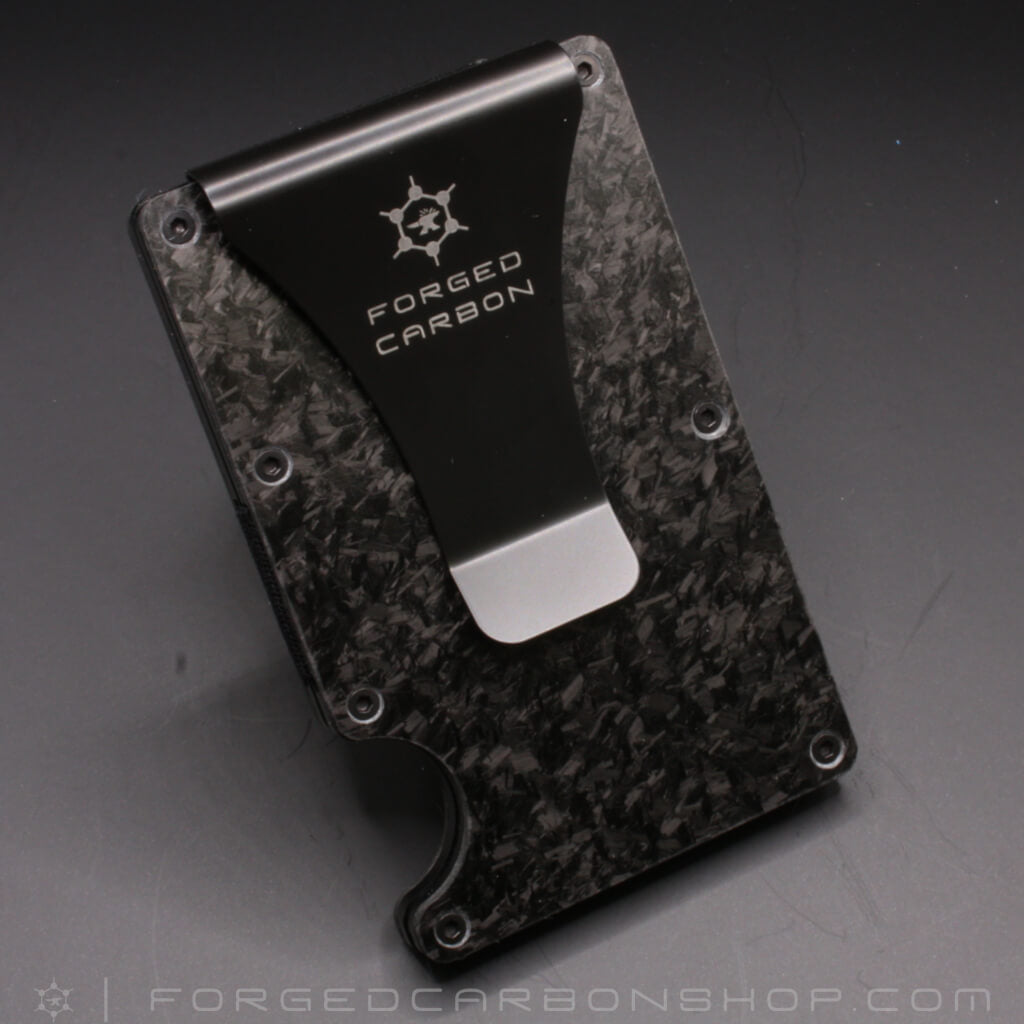 Forged Carbon Wallet Clip