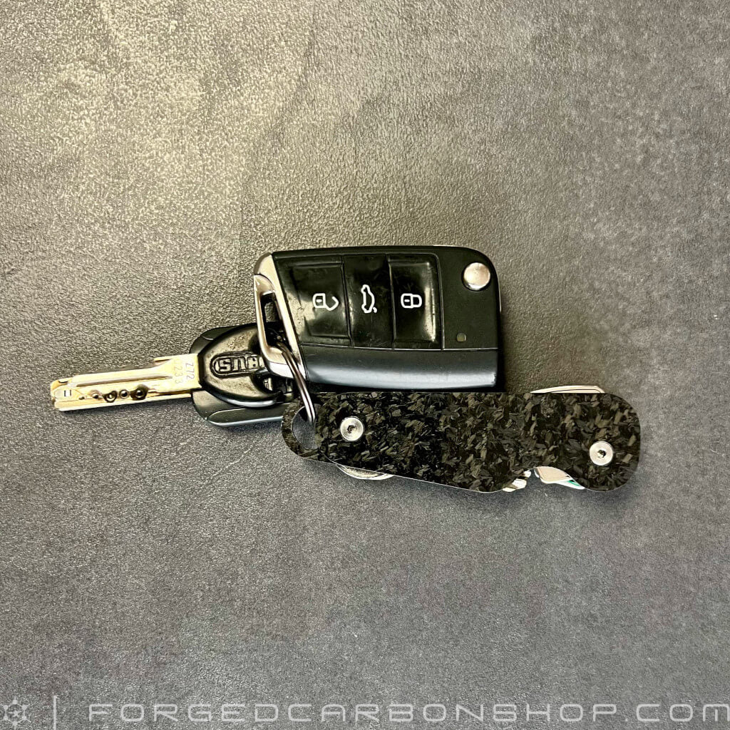 Forged Carbon Key Case after 1024