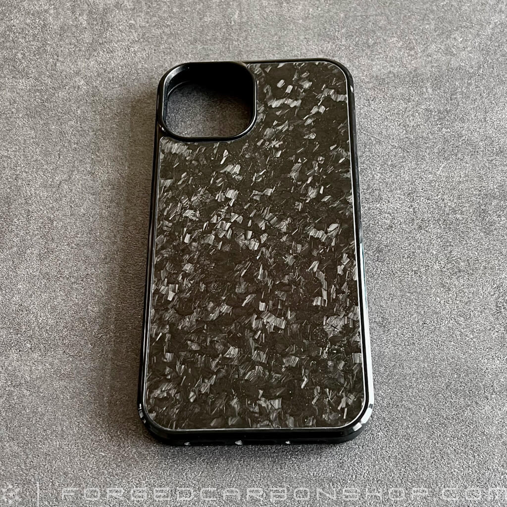 Forged Carbon Case Apple iPhone 14 gloss 
