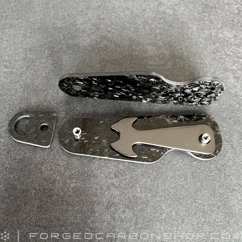 Forged Carbon KeyCase Fabach Trolley Key