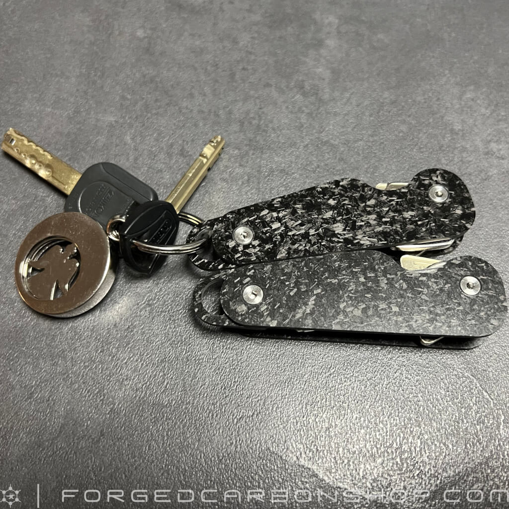 Forged Carbon KeyCase matt gloss Schlüssel